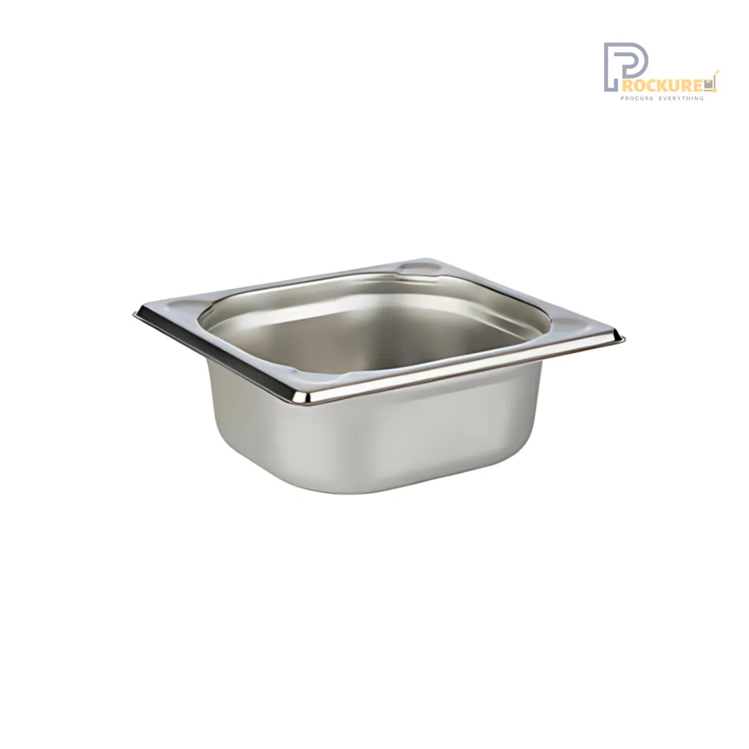 Stainless Steel 304 GN Pans 1/6 – 65mm Deep | 1L
