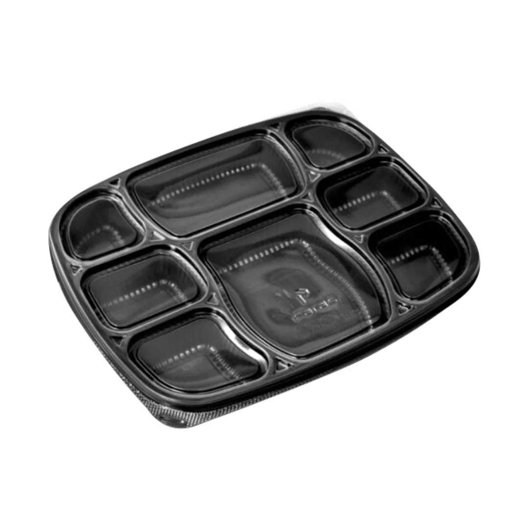 Paras 8CP Meal Tray Platter With Lid | Polypropylene (Plastic)