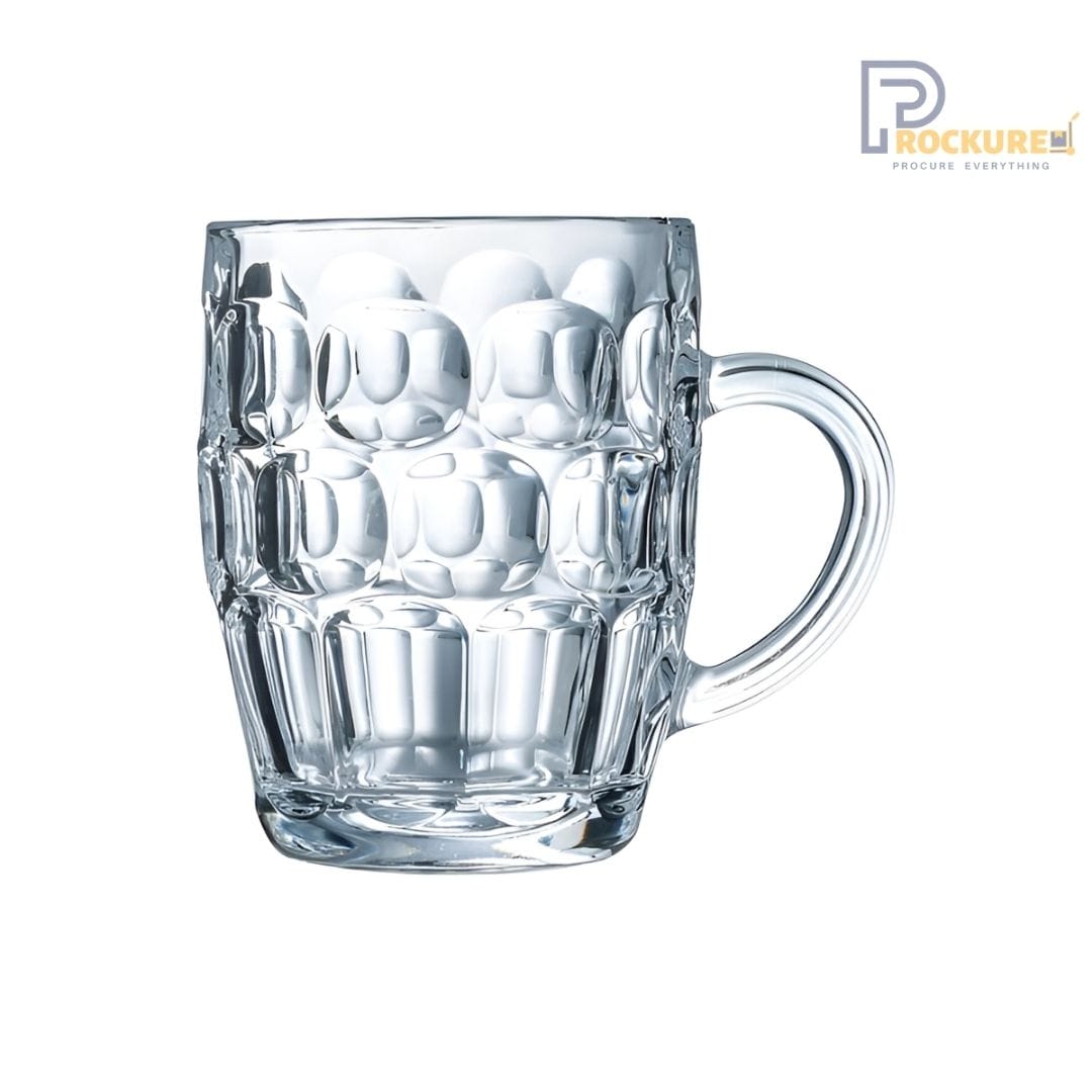 Arcoroc Britania Beer Mug 20 OZ (24 pc Carton) - Perfect for Bars & Restaurants