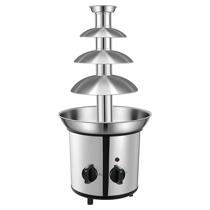 Modinary Eco Chocolate Fountain 4 Tier 45 cm Height EC429