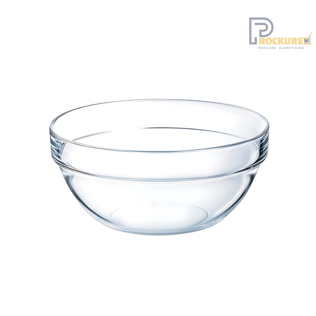 Arcoroc Stackable Bowl N2317 - 24 pc Carton | Tempered Glass Mixing & Prep