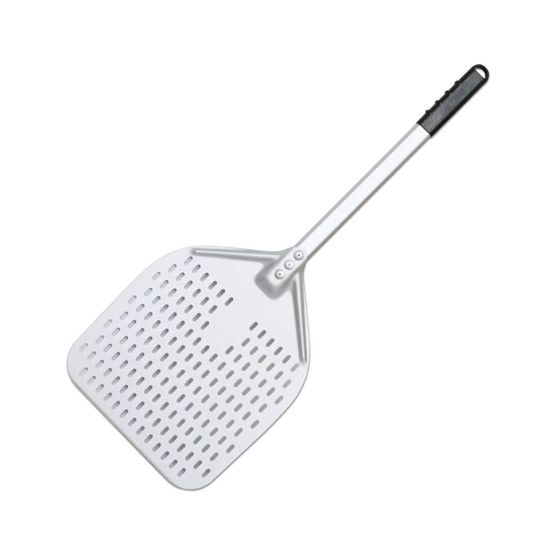 Premium Aluminium Pizza Shovel | 30 cm x 30 cm Blade, 60 cm Long Handle