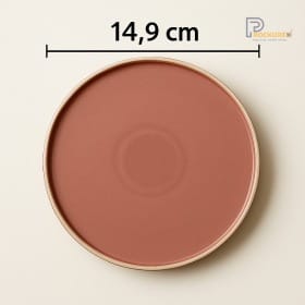 Sanaai Raspberry Pink Tea Saucer Porcelain - 48 Pc Carton for Premium Dining 2