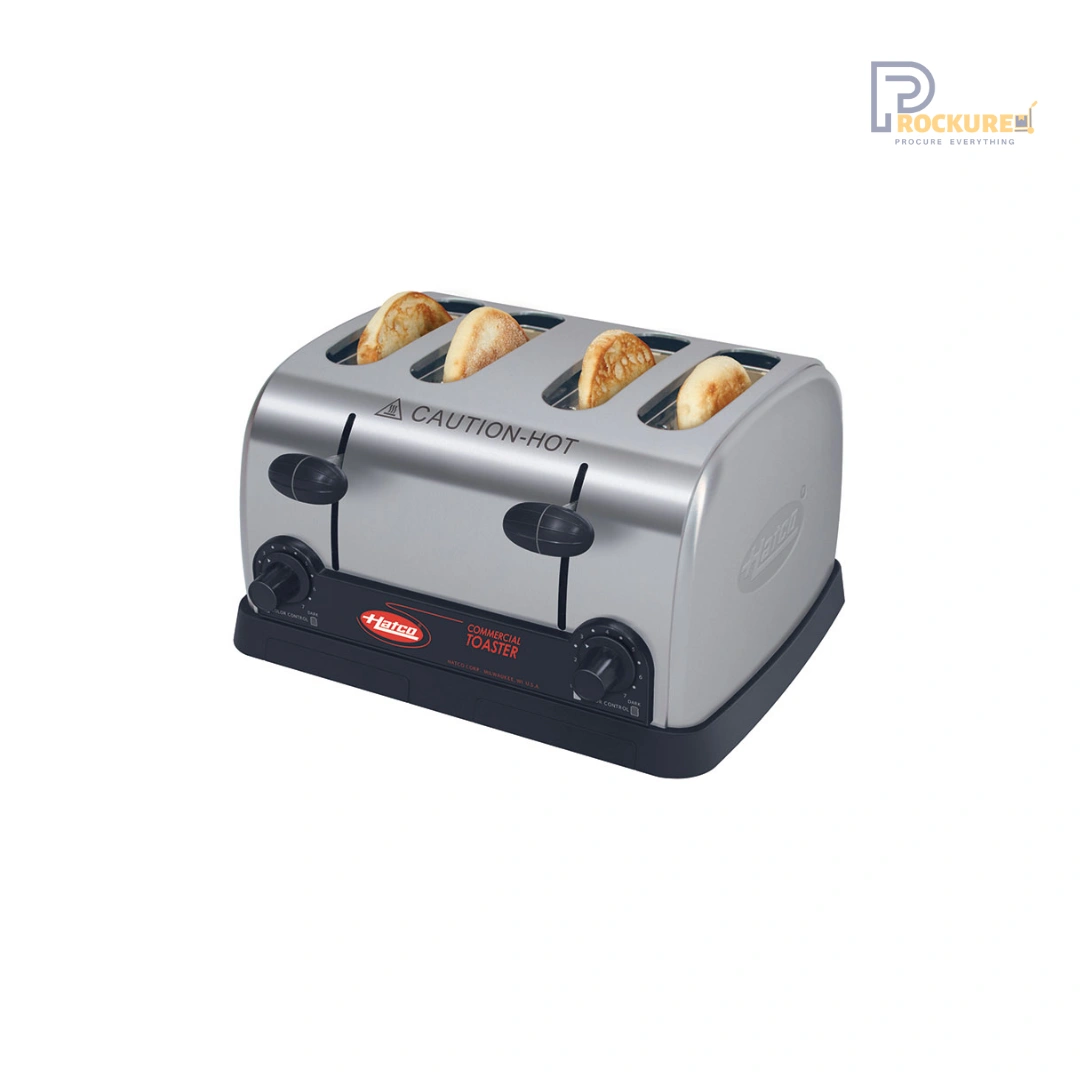 Hatco TPT-120 Pop-Up Toaster – 1800W, 4 Wide Slots
