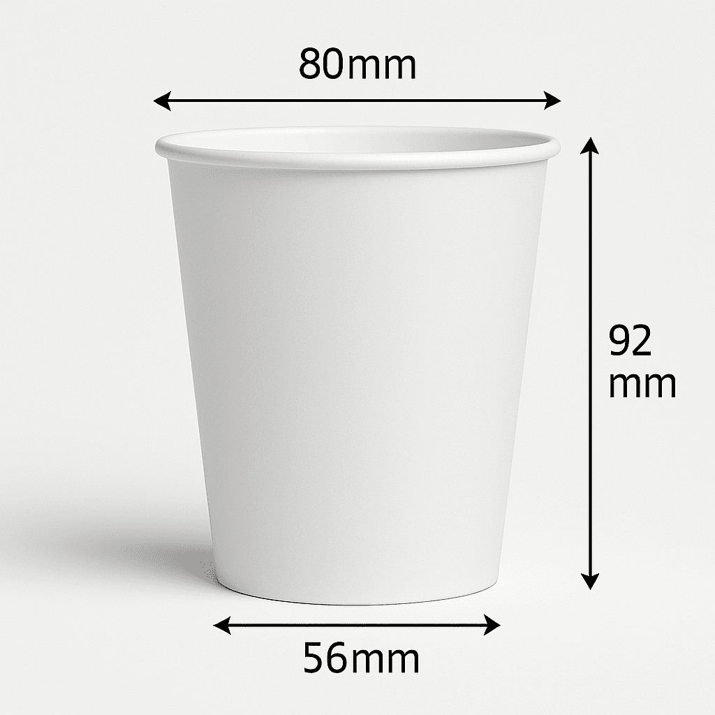 Single Wall Cup 250 ml (8 / 9 Oz)