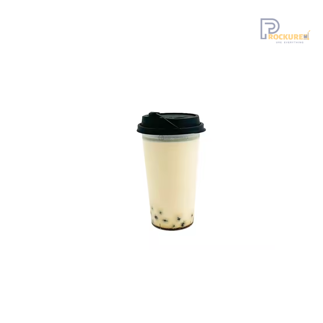 350ml Round Plastic Reusable Cup – Durable Clear Cup for Juice & Desserts (500 Pcs/Carton)