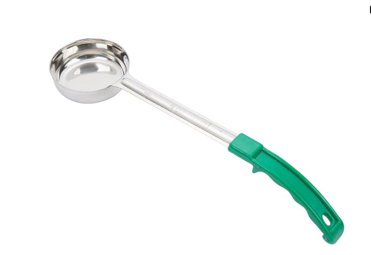 Portion Server Solid 1 oz Stainless Steel Serving Spoon