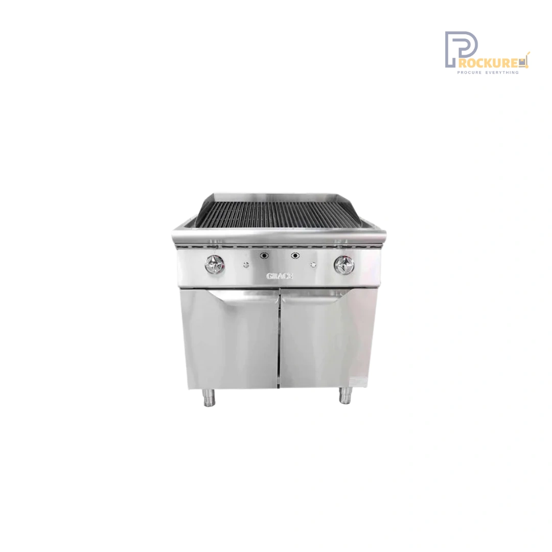 Lava Rock Grill | 3 Burner | With 5 kg Lava Stone