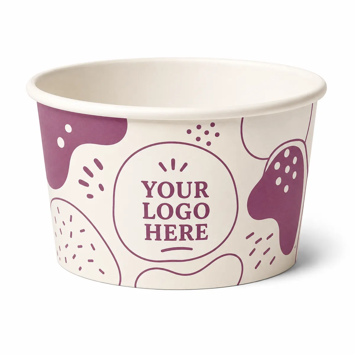 Customised Multicolor/Single Color Printed Ice Cream Cups – 100ml, 130ml & 200ml 2