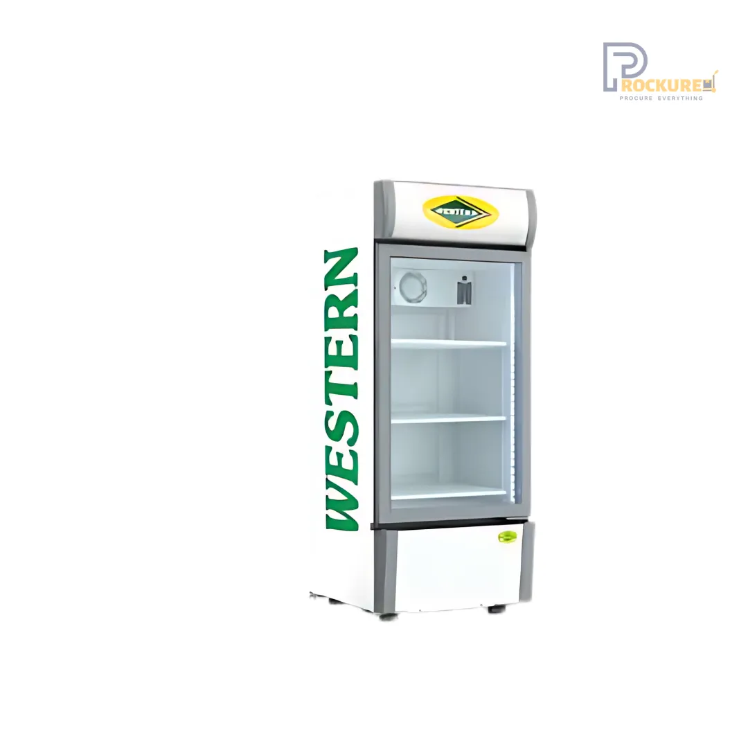 Western White Display Visi Cooler – 3 Shelves, Stylish Retail Fridge – 167L