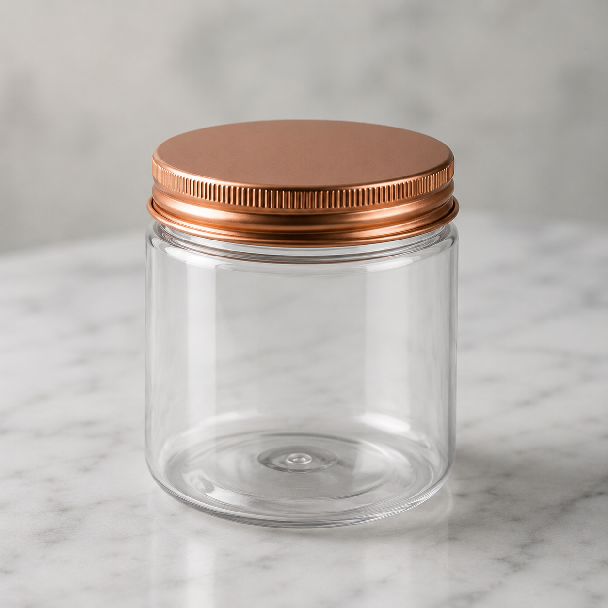 PET Jar with 98mm Metal Lid for Dry Food Packaging | Clear PET Plastic | 600ml Capacity
