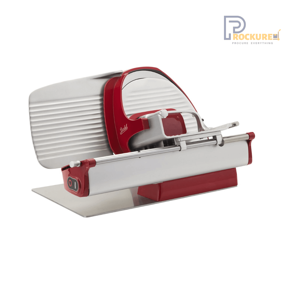 Berkel Home Line Meat Slicer HLPlus250 - Perfect for Precise & Heavy-Duty Meat Cutting