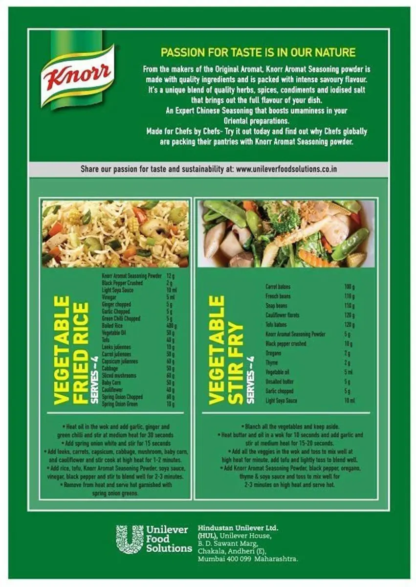 Knorr Chicken Seasoning Powder 500 gm 5