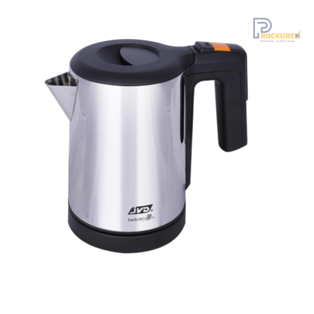 JVD Duchesse Kettle – 0.8L Stainless Steel, 1100–1310W, VDE Plug