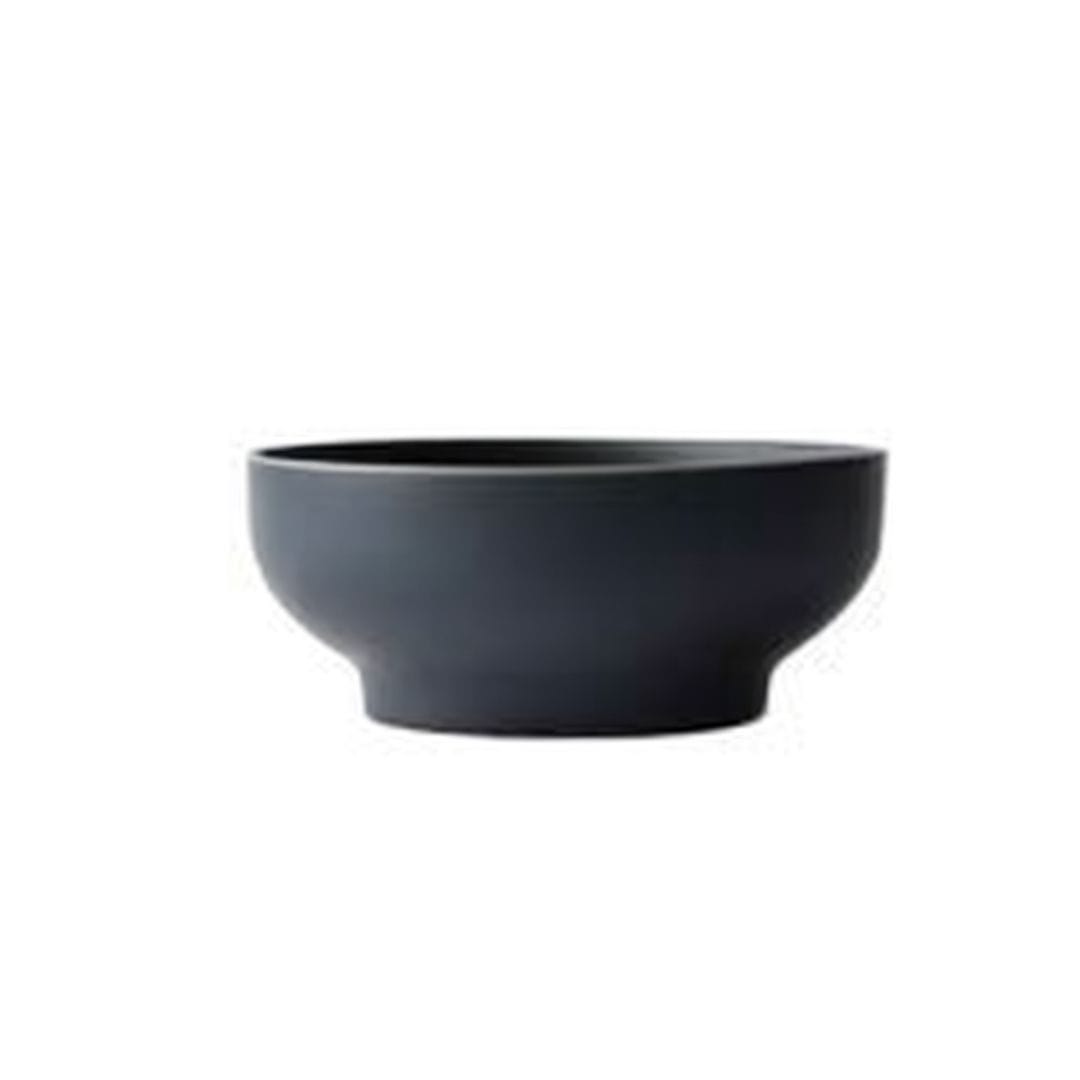 Sanaai Modern Black Soup Bowl Porcelain - 24 Pc Carton for Fine Dining