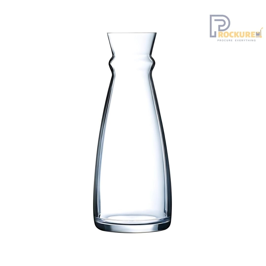 Arcoroc Fluid Decanter Jug - 1000 ml Wine & Water Carafe (Carton of 6 pc)