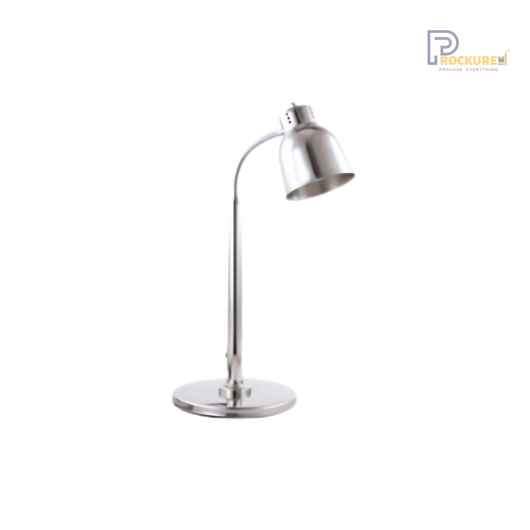 Imported Standing Lamp SS – 250W Electric Food Heating Lamp, Stainless Steel