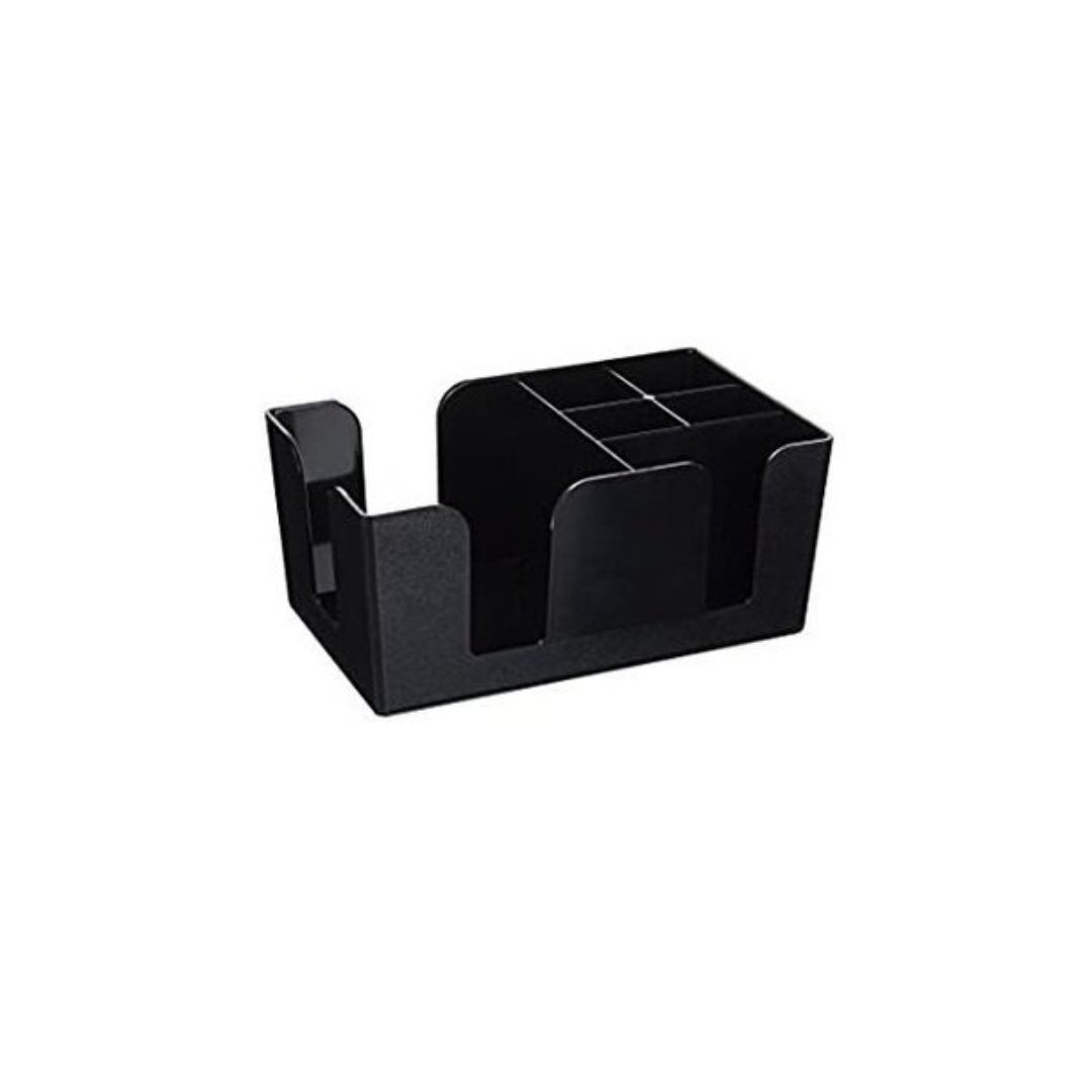 Bar Caddy | Organised Bar Condiment & Straw Holder for Professional Bars
