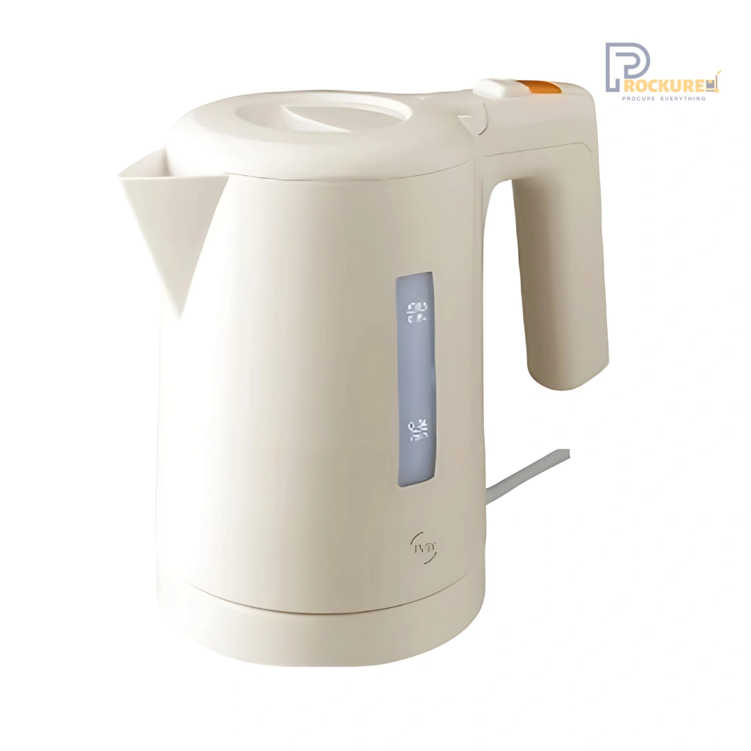 JVD Duchesse Kettle – 0.8L, Ivory, PP Housing, S/S304 Heating Plate, VDE Plug