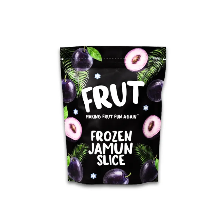Frut Frozen IQF Jamun Slice  1 kg FFIJS