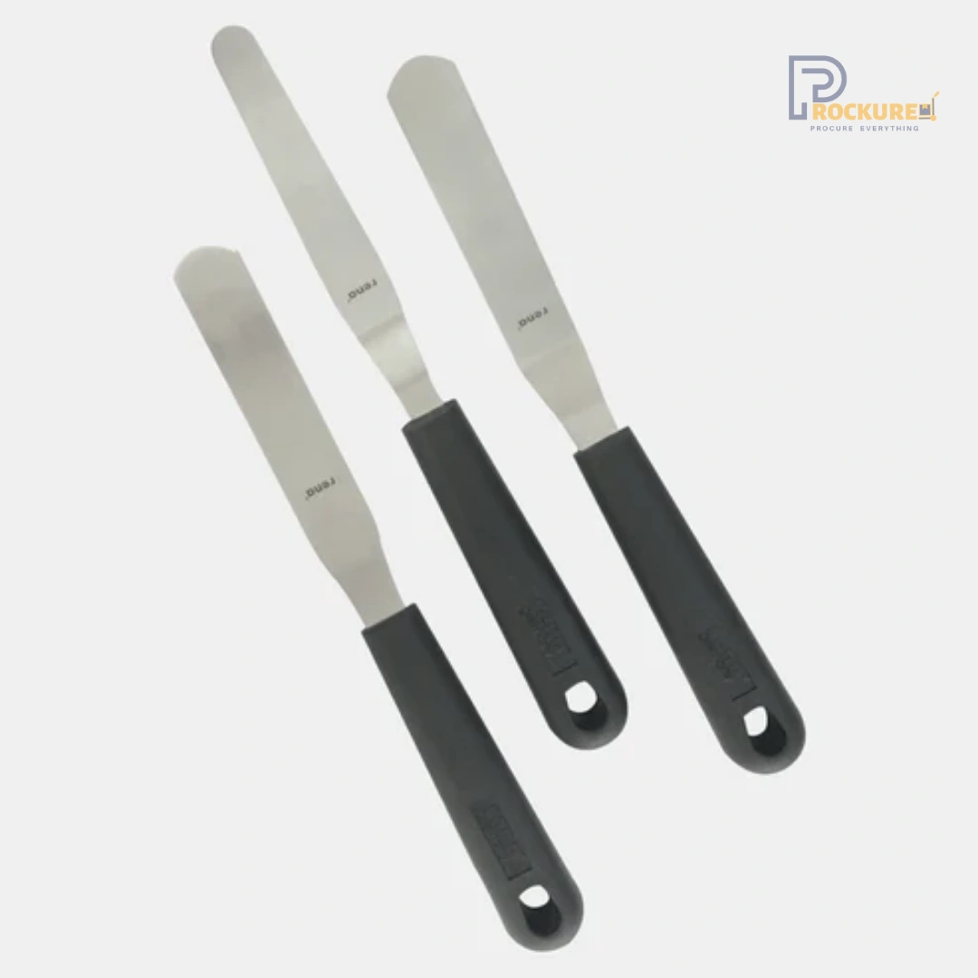 RENA Icing Spatula Set (3 Pc) Durable Kitchen Tool