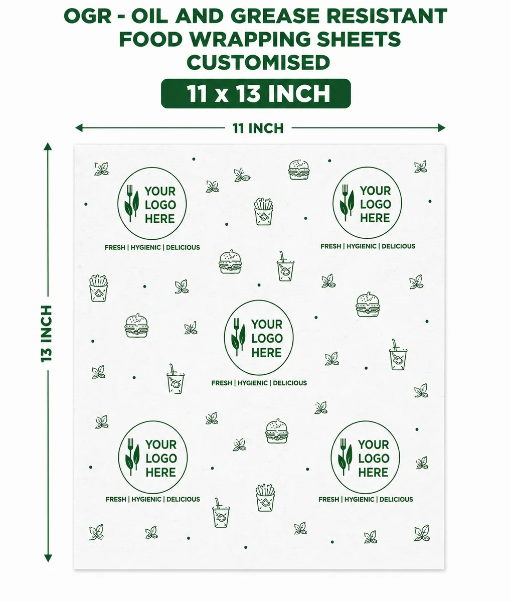 Customized Oil and Grease Resistant Wrapping Sheet 4