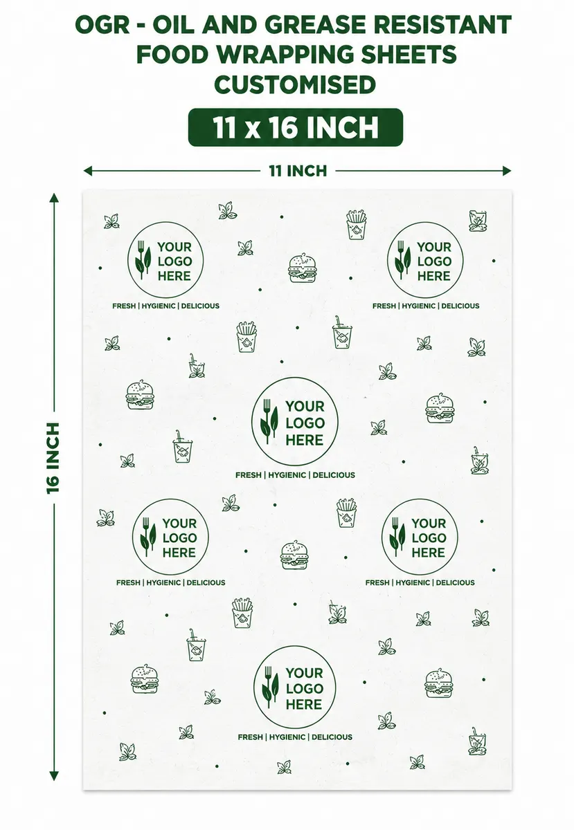 Customized Oil and Grease Resistant Wrapping Sheet 5