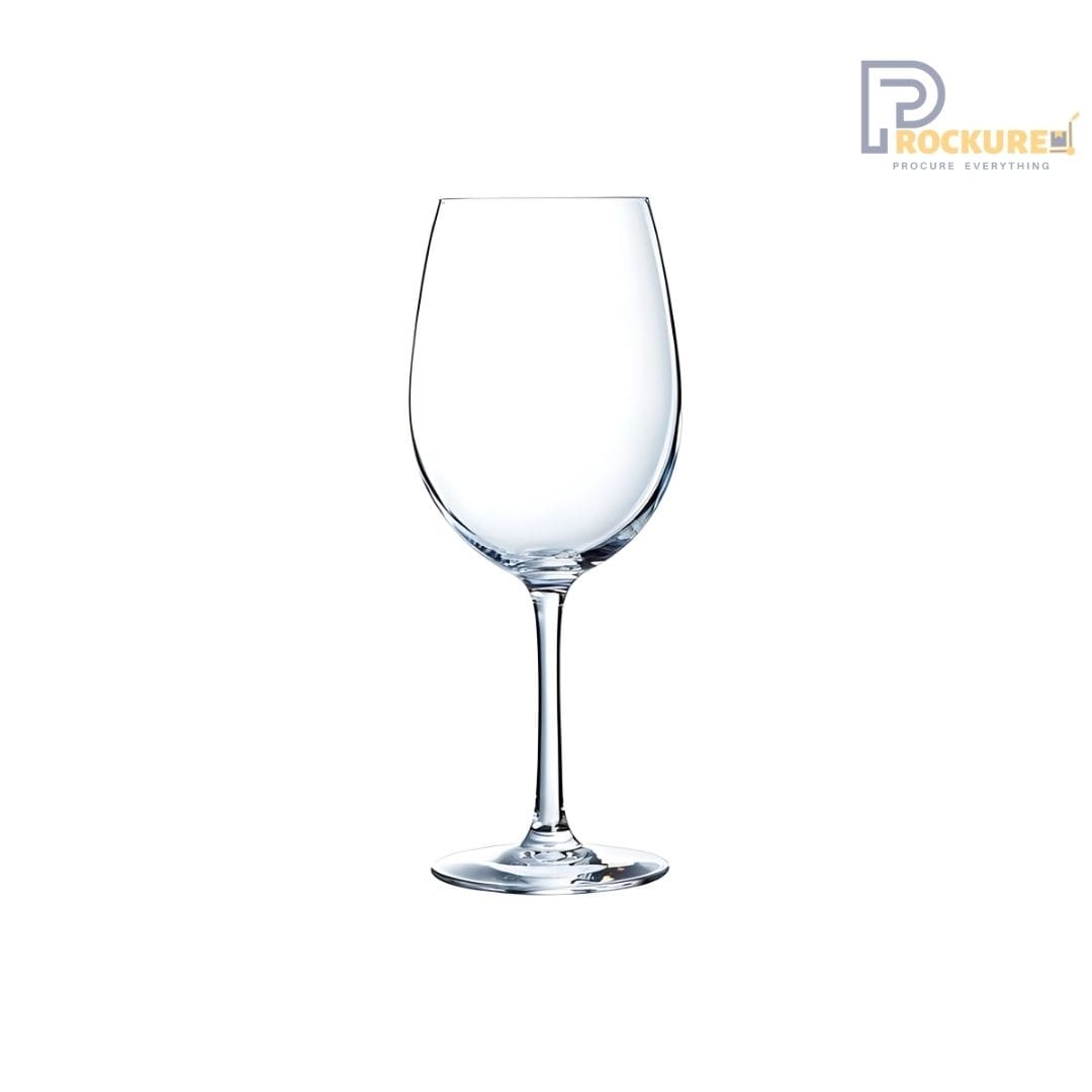 Arcoroc C&S Cabernet Tulip Stemmed Glass (24 pc Carton) - Perfect for Red Wine Serving