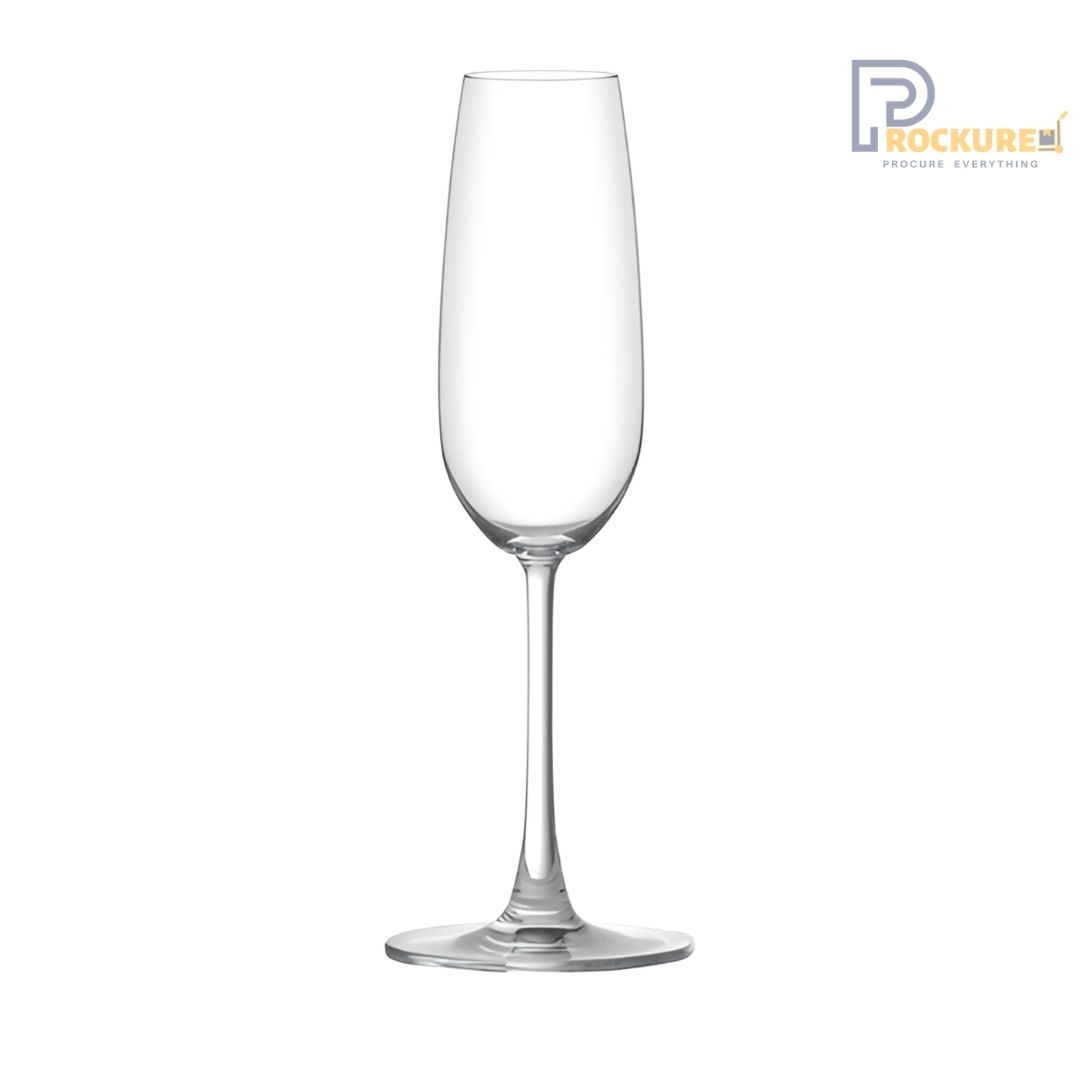 Ocean Stemware Madison Flute Champagne - Elegant Champagne Glasses for Fine Dining (Carton of 6)