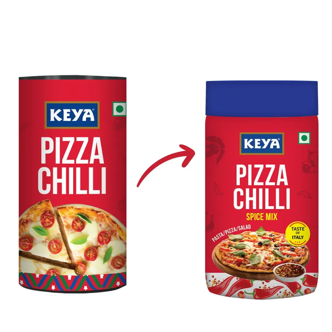 Keya Pizza Chilli Flakes 60 gm 2