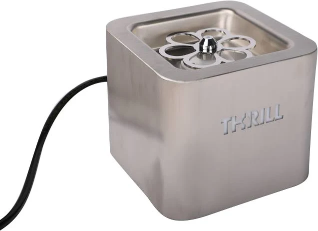 Thrill Vortex Cube Glass Sanitizing and Chilling Machine- Silver colour 2