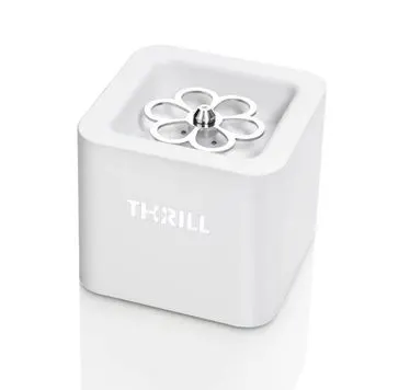 Thrill Vortex Cube Glass Sanitizing and Chilling Machine- Silver colour 3