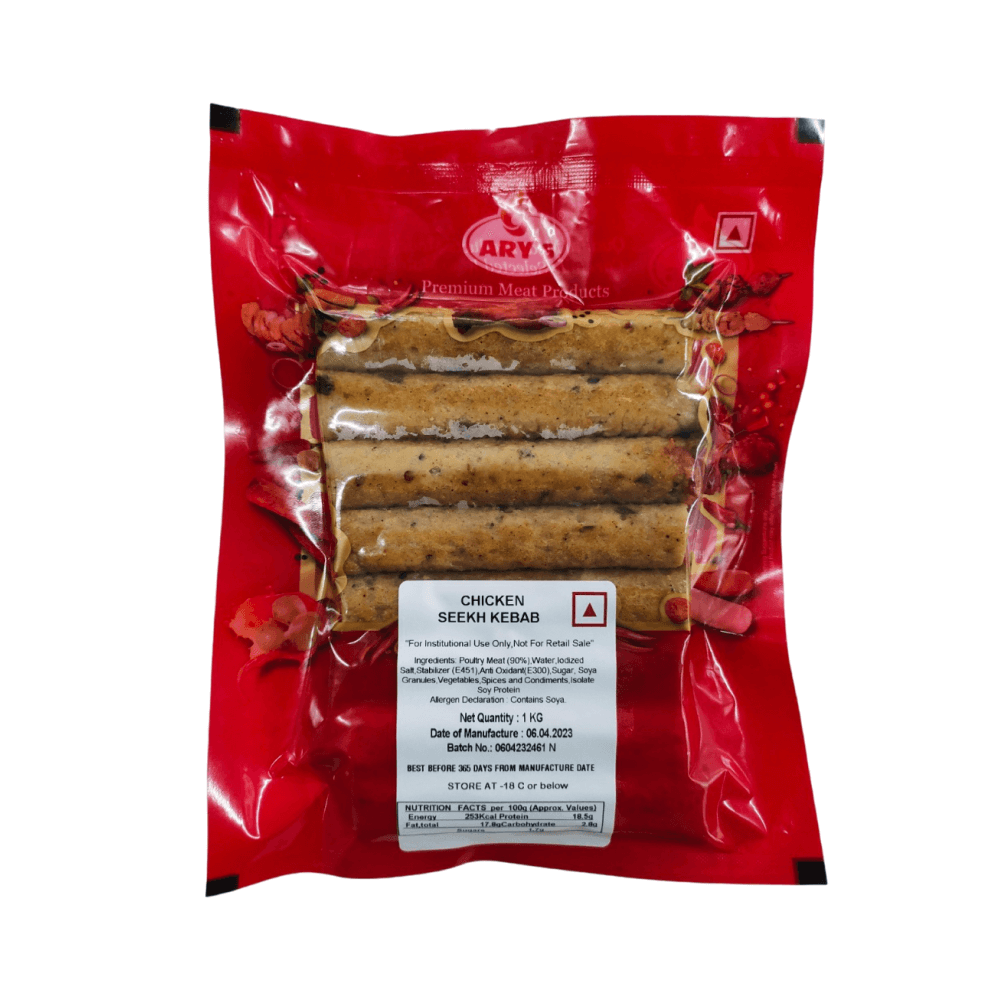 Ary's Chicken Seekh Kebab Frozen 1 Kg