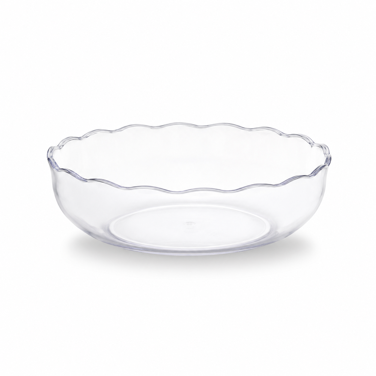 Acrylic Plastic Lace Round Bowl N5