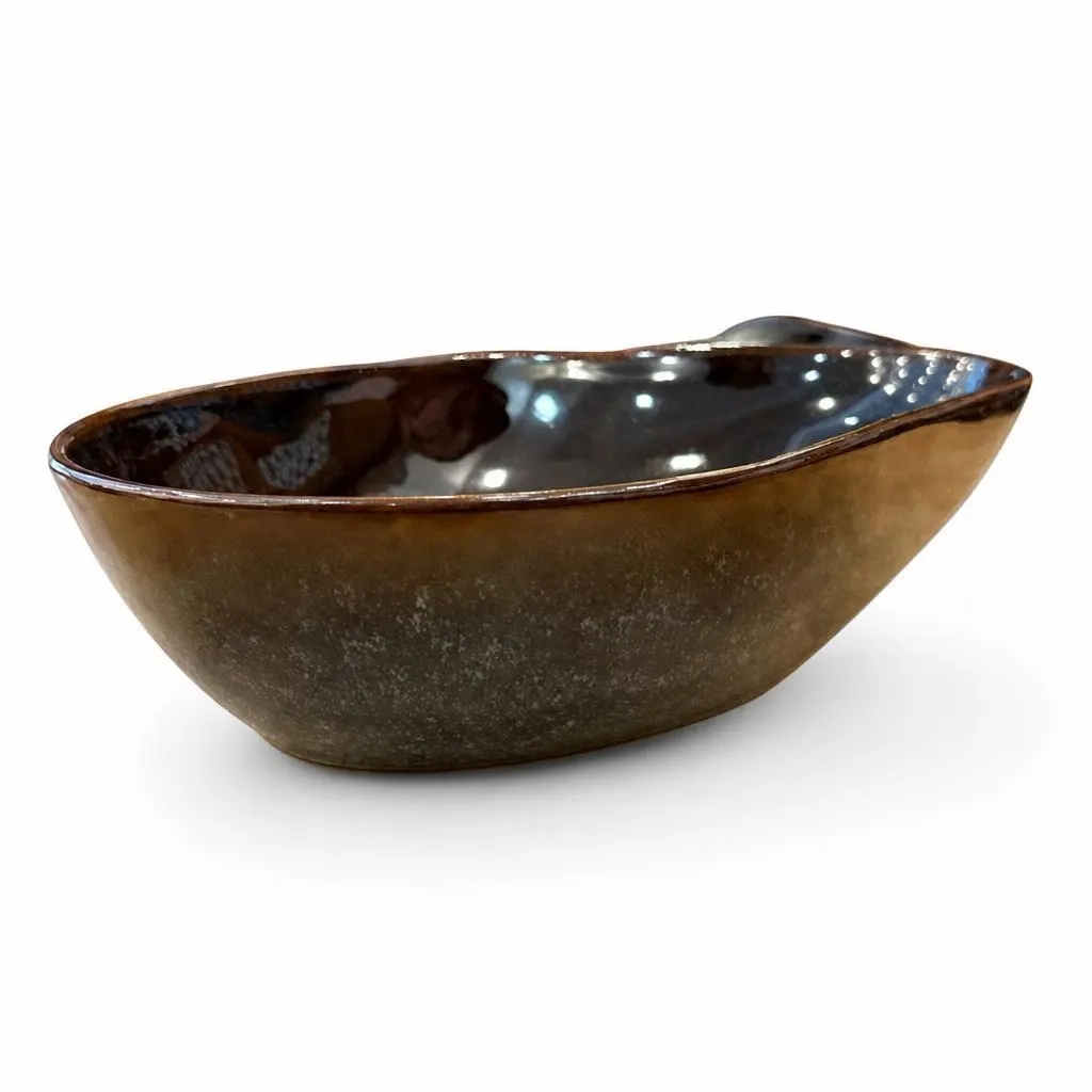 Meraami Marine Ceramic Contour Bowl 20 cm