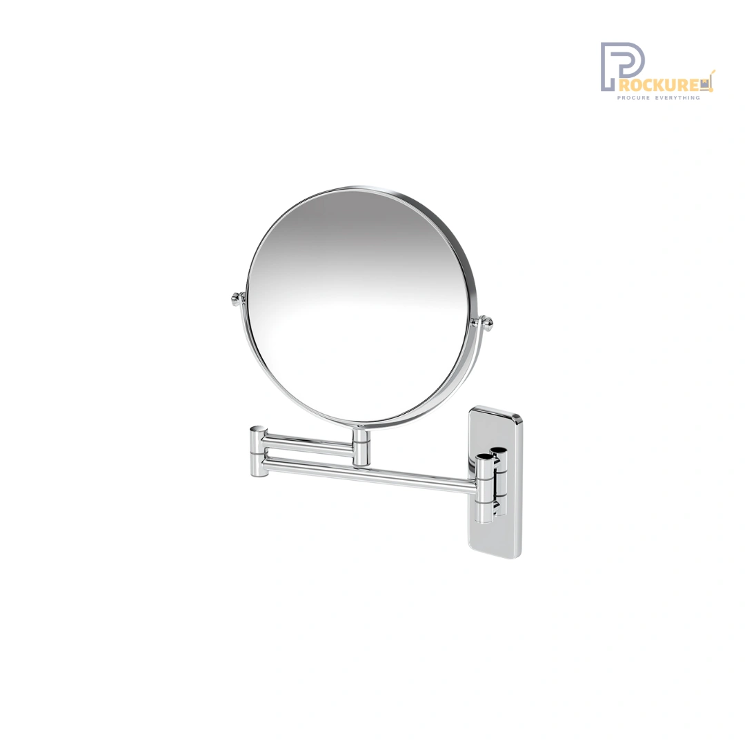 Dolphy Chrome Plated Dual Side Magnifying Mirror – 3X