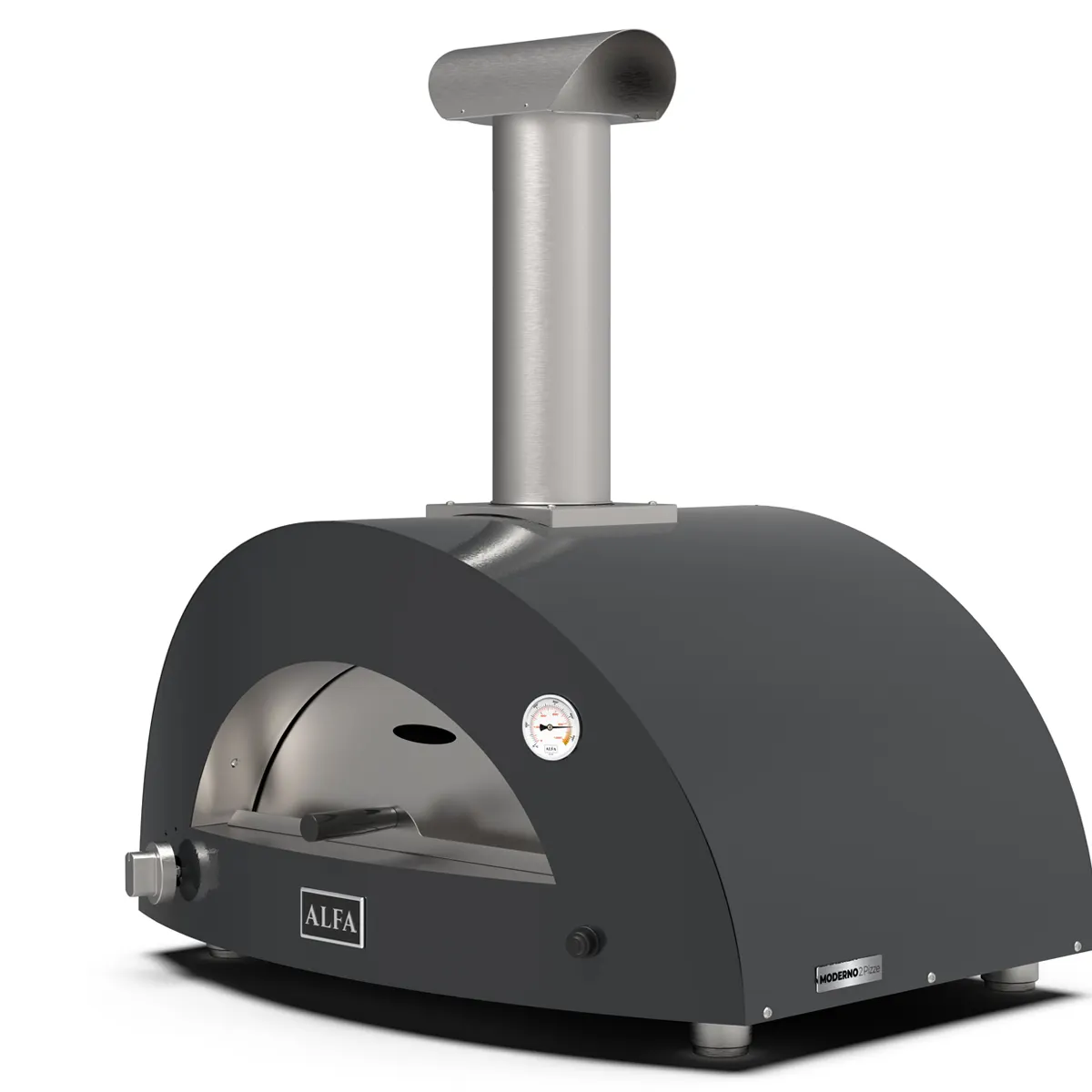 Alfa Forni Moderno Hybrid Gas & Wood Fired Pizza Oven 2 Pizza 60 x 50 cm 5