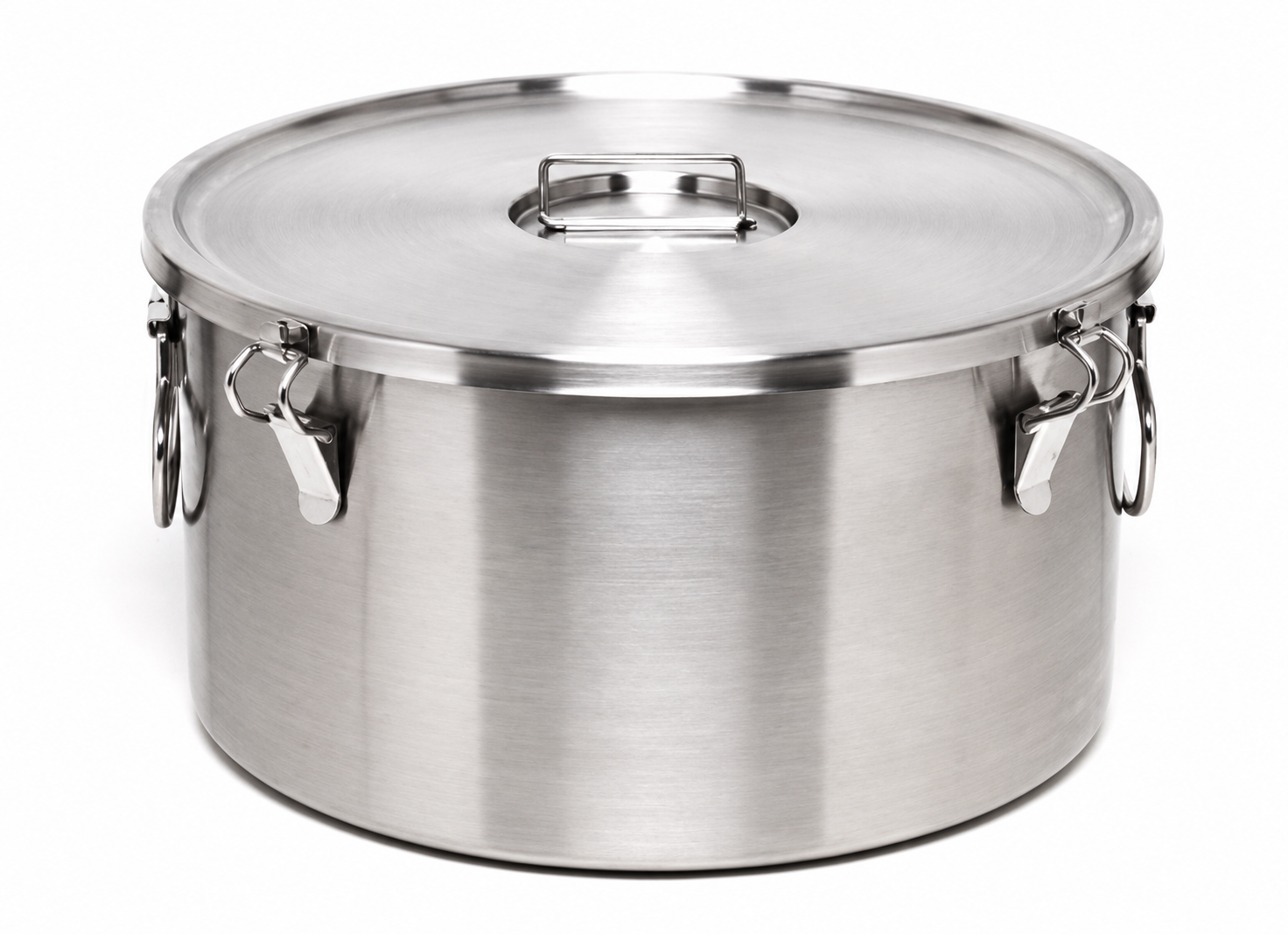 Avon Medium-Height Food Container 49L – 50 cm Dia, Stainless Lid