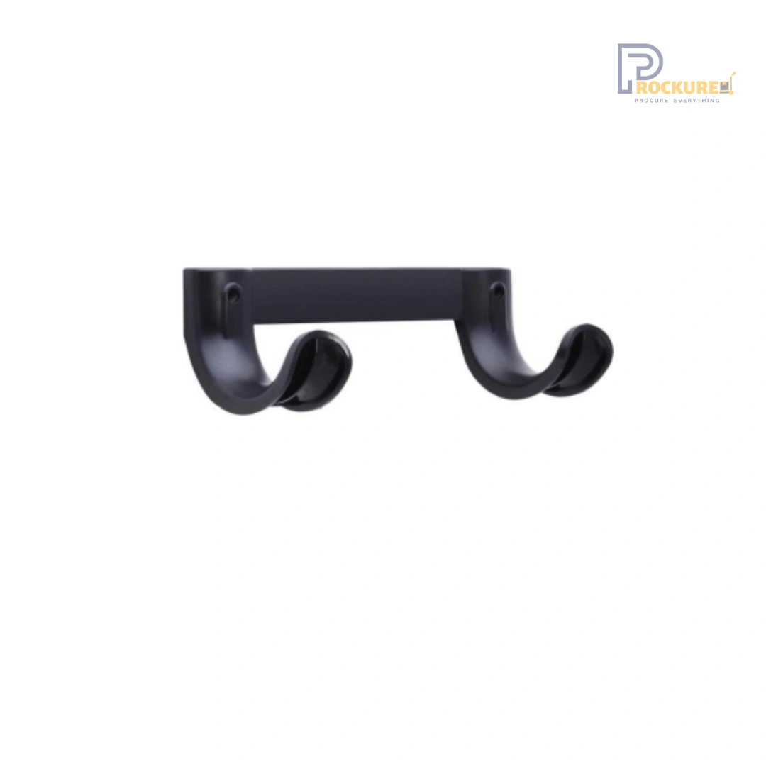 JVD Ironguard – H325/W125/D150mm, Wall Mount Iron Holder, Black (for Venus)
