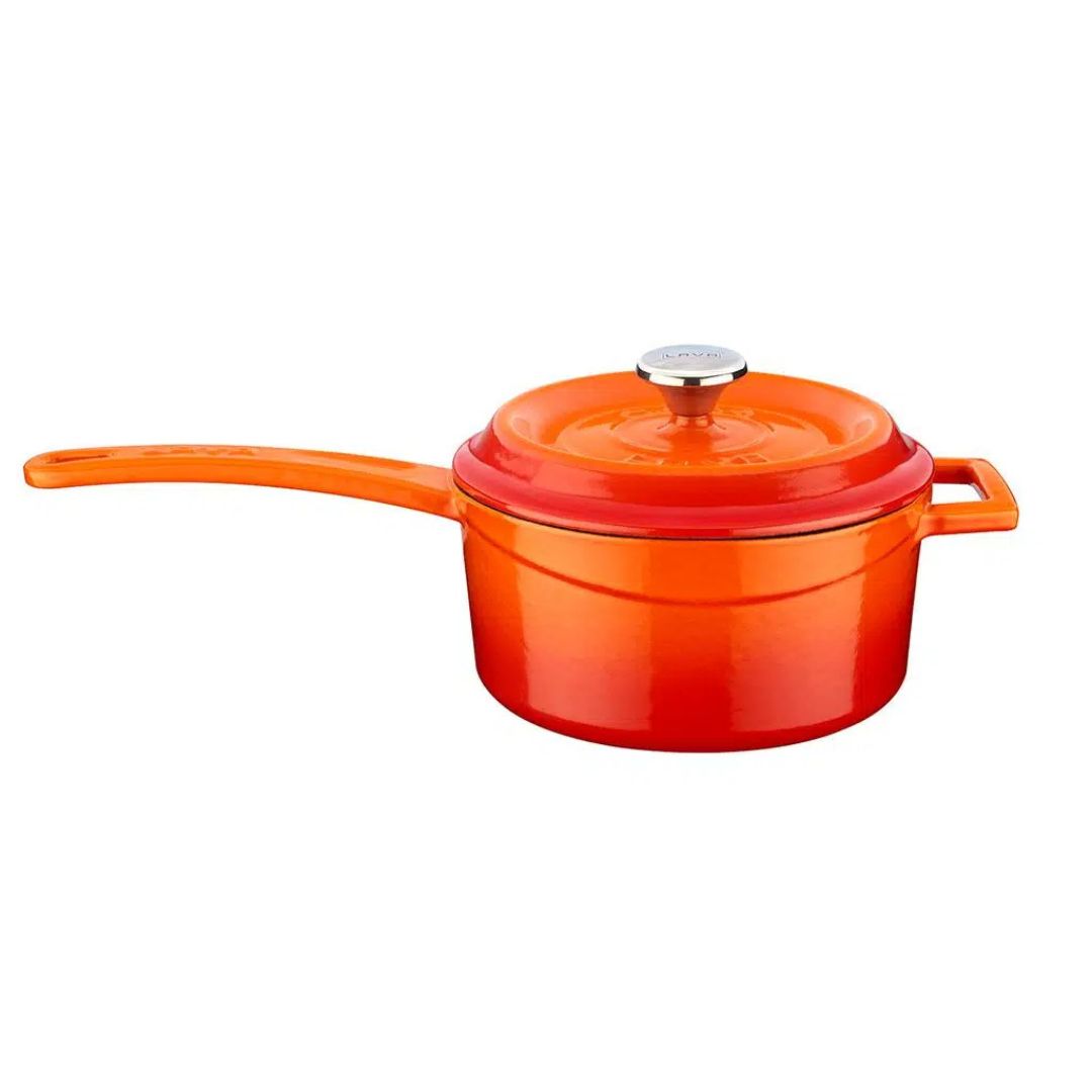Lava Cast Iron Casserole 16 cm - Sauce Pan 16CM 4