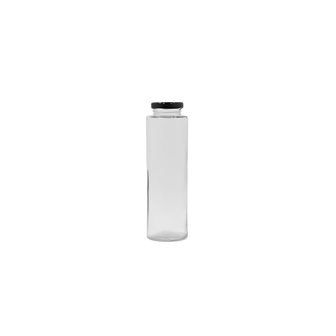 Bamboo Glass Bottle 43mm Lug Cap | Capacity 350ML