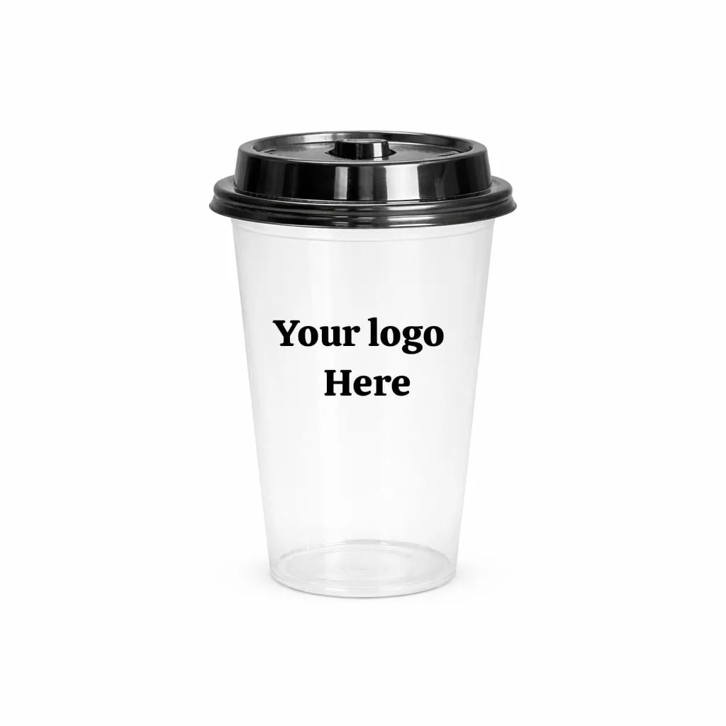 Customized Reusable Round Glass with Sipper Lid ,Bulk Order MOQ 2000 Pcs