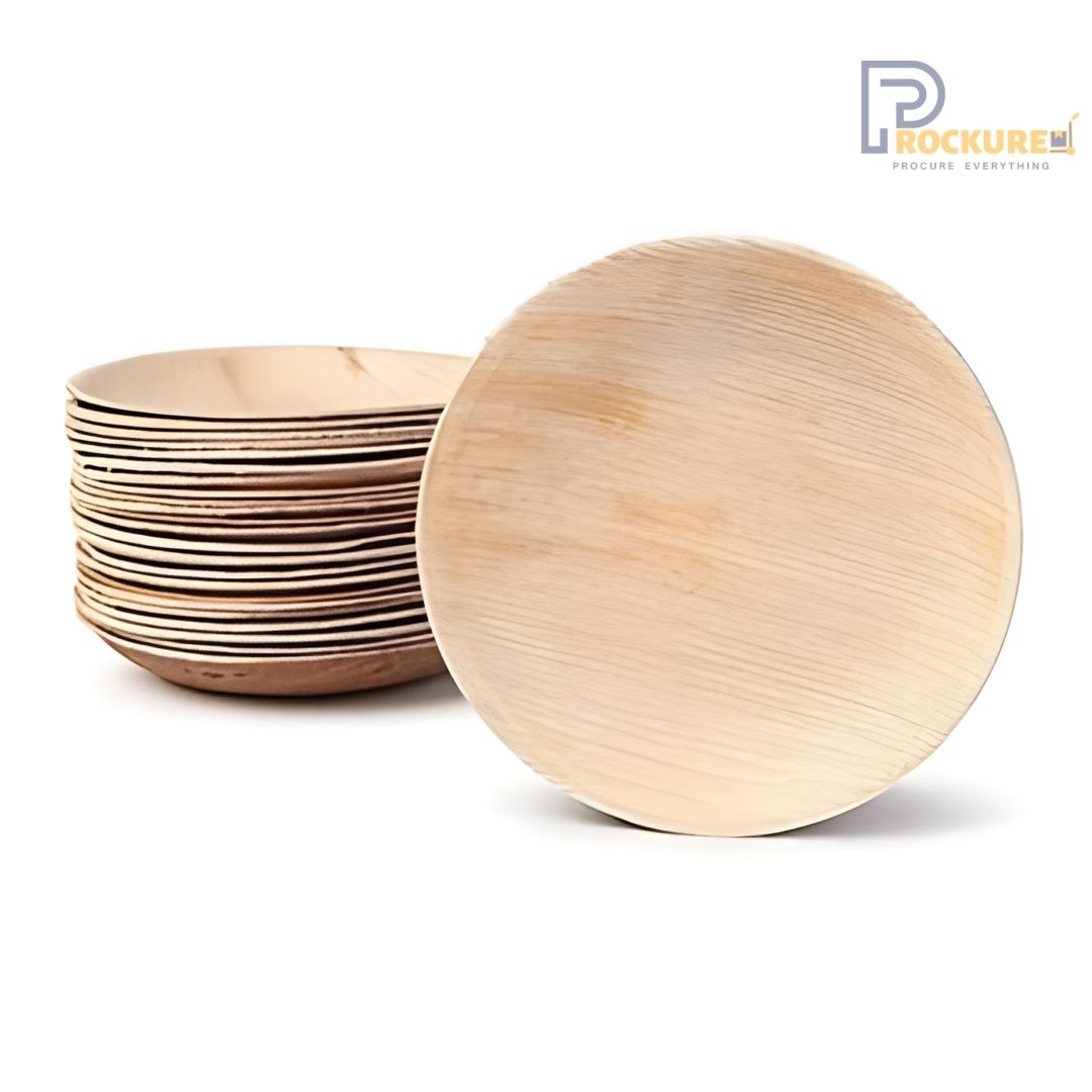 Areca Leaf 12 Inch Round Plate