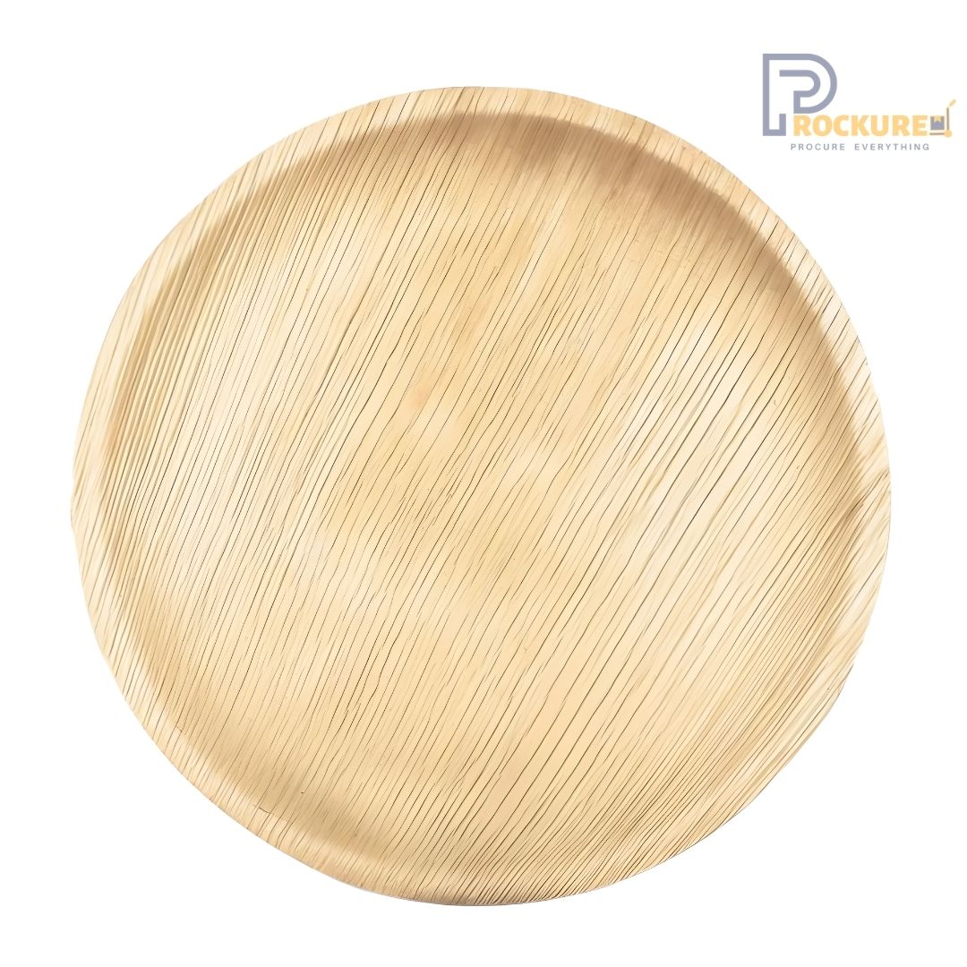 Areca Leaf 12 Inch Round Plate