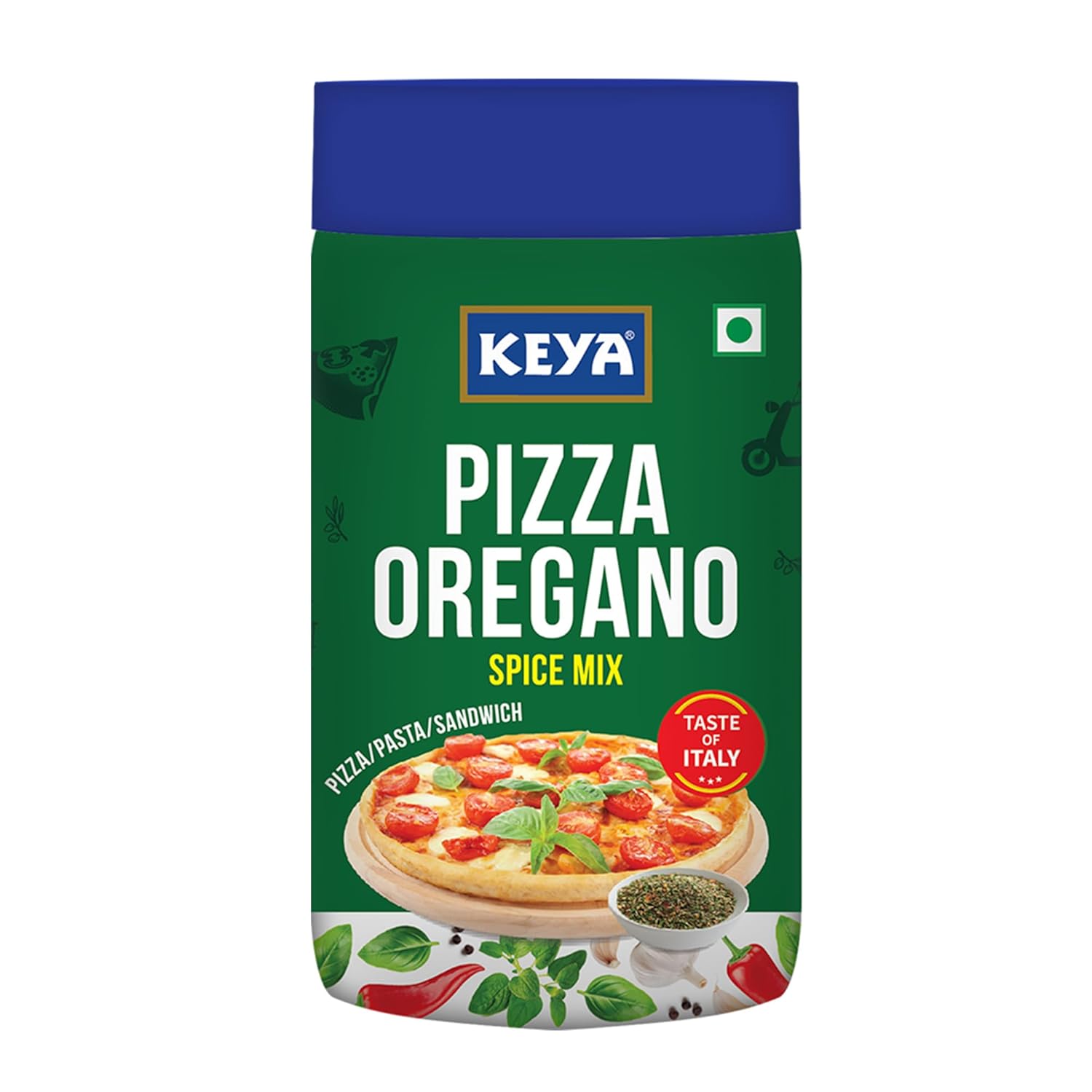 Keya Pizza Oregano Spice Mix 75 gm