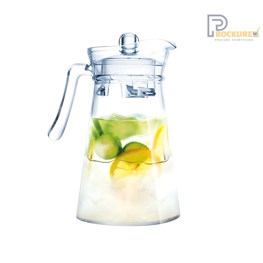 Arcoroc Kone Jug - 1300 ml Capacity for Hospitality Use (Carton of 6 pc)