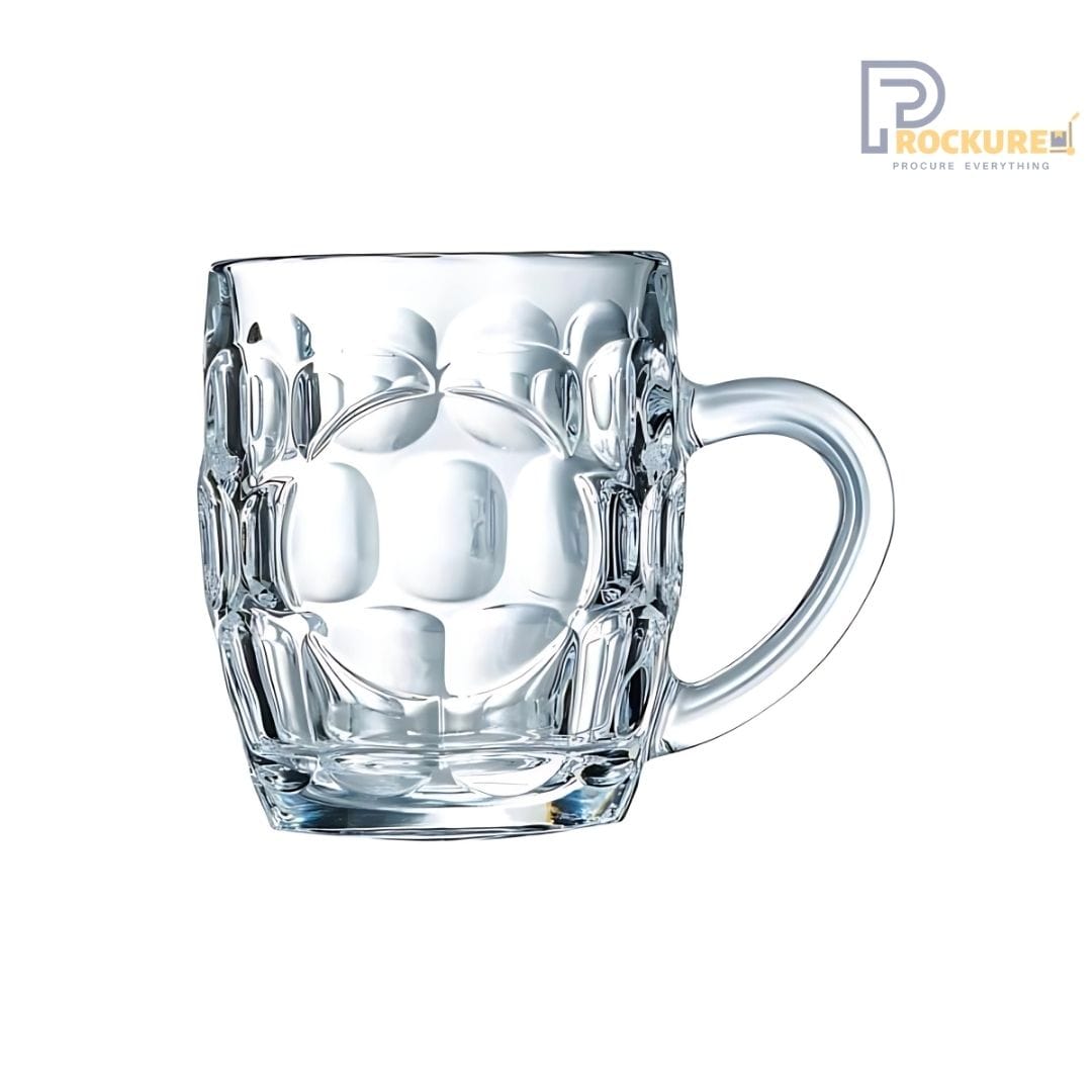 Arcoroc Britania Beer Mug 10 OZ (36 pc Carton) - Perfect for Bars & Pubs