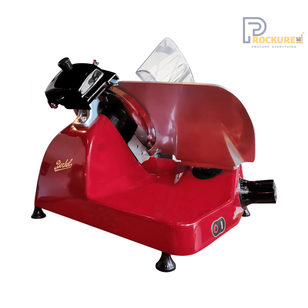 Berkel Pro Line Meat Slicer XS25Red - Perfect for High-Volume Meat Cutting