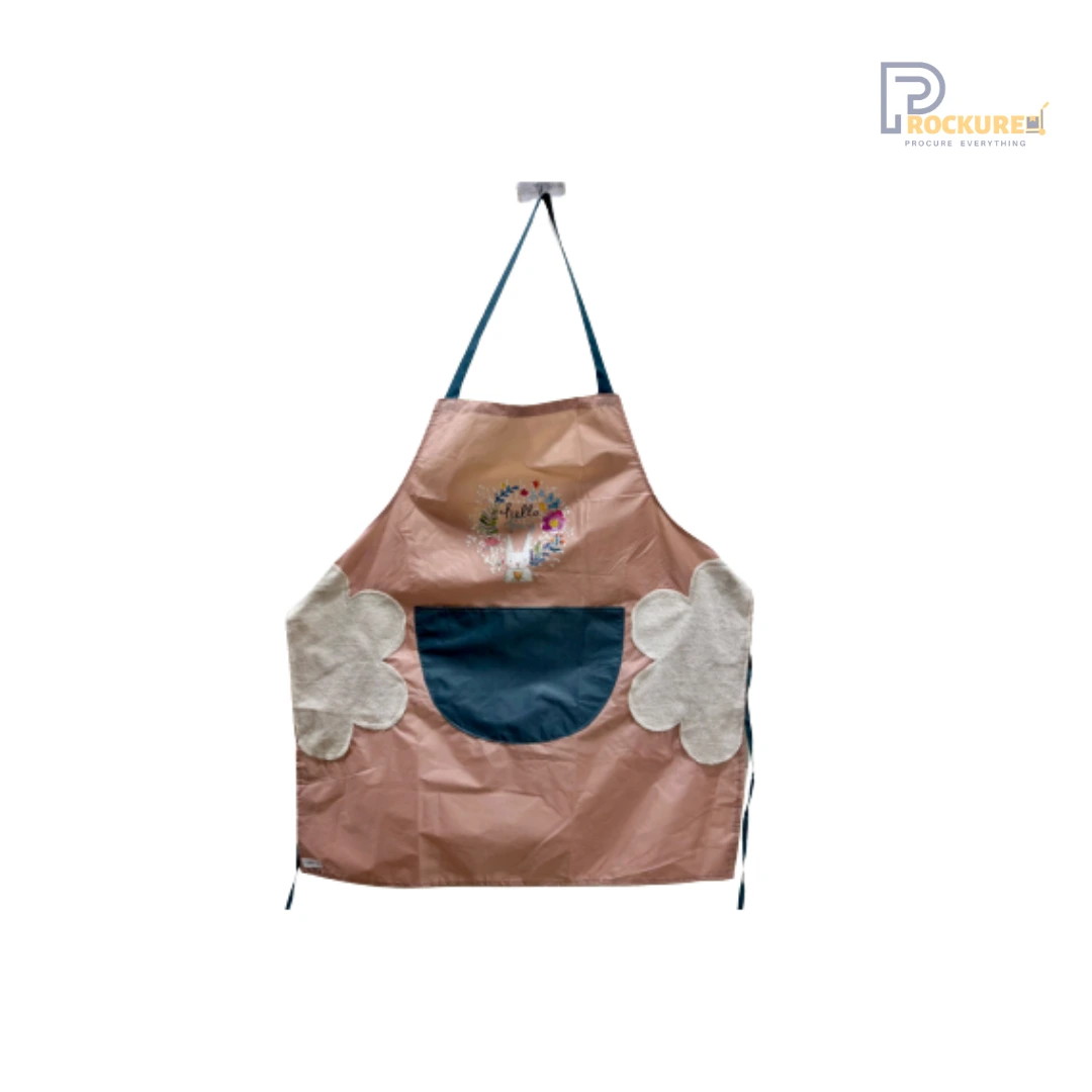 Kitchen Apron 1600-2 | Durable & Stylish Kitchen Apron – Pink