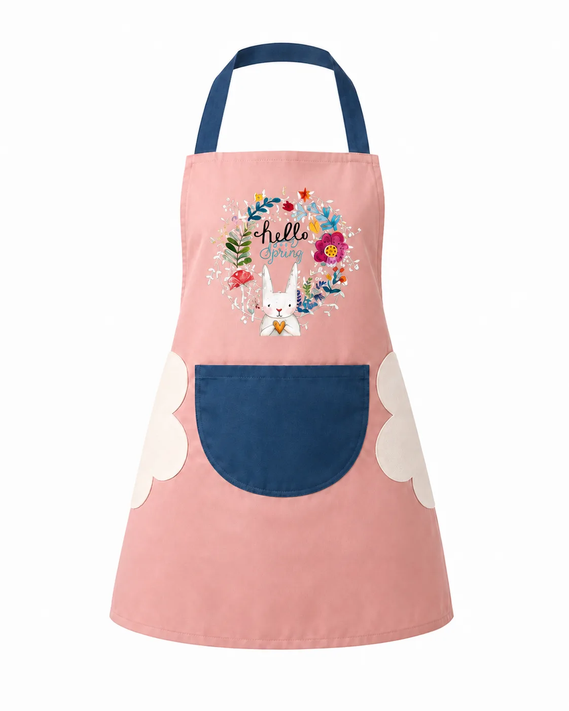 Kitchen Apron 1600-2 | Durable & Stylish Kitchen Apron – Pink